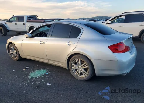 2013 Infiniti G37 Base z USA, uszkodzony, nr VIN JN1CV6AP4DM305404